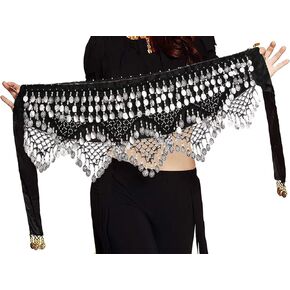 Belly Dance Hip Scarf for Women S/M/L/XL