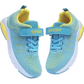 MAYZERO Kids Tennis Shoes Running Sports Shoes Breathable Athletic Shoes Lightweight Walking Shoes Fashion Sneakers for Boys and Girls