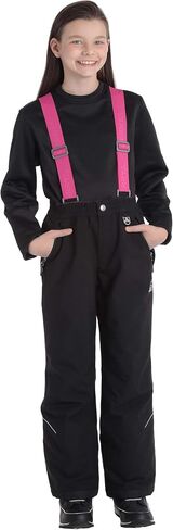 Gerry Girls' Performance Snow Pants with Removable Suspenders Ski Pants XS (5/6)-L (14/16 in Saudi Arabia
