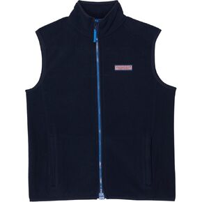 vineyard vines Boy's Harbor Fleece Vest (Toddler/Little Kids/Big Kids) Nautical Navy 2T in Saudi Arabia