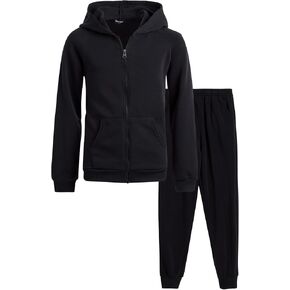 Coney Island Boys' Active Sweatsuit - 2 Piece Fleece Zip Hoodie Sweatshirt and Jogger Sweatpants - Activewear for Boys (5-16) in Saudi Arabia