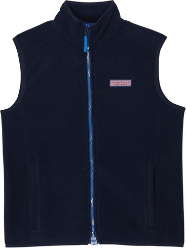 vineyard vines Boy's Harbor Fleece Vest (Toddler/Little Kids/Big Kids) Nautical Navy 2T in Saudi Arabia