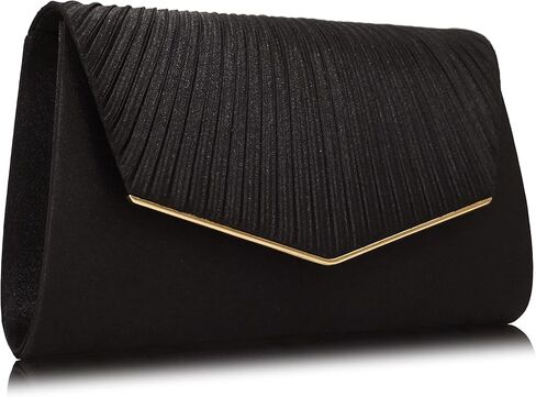 حقائب يد نسائية سوداء من JUJUCIRING حقائب سهرة للنساء رسمية وحفلات الزفاف والحفلات وحفلات الكوكتيل والحفلات الراقصة in Kuwait