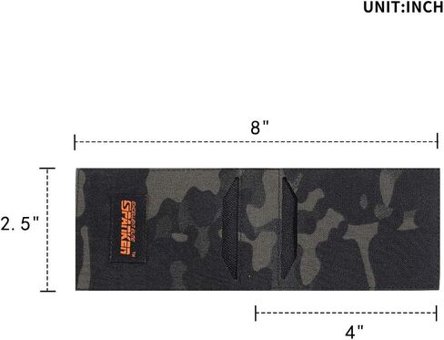 EXCELLENT ELITE SPANKER Slim Thin Bifold Front Pocket Card Holder Credit Card ID Case with 2 Card Slots(Black). in Saudi Arabia