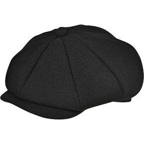 POUDAY Wool Blend Newsboy Cap for Men Irish Cap Newsboy Hat Newsies Cabbie Hat in Saudi Arabia