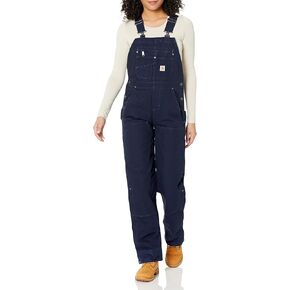 Carhartt Women's Relaxed Fit Washed Duck Insulated Bib Overall