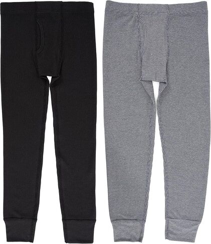 Fruit of the Loom Boys' Premium 2-Pack Thermal Waffle Bottom in Saudi Arabia