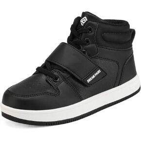 DREAM PAIRS Boys Girls High Top Sneaker Basketball Shoes