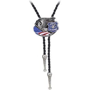 JPJZY BRBAM American Hero Bolo Tie Necklace Fashion US Map Pendant Leather Bolo Necktie Gift for Your Hero in Saudi Arabia