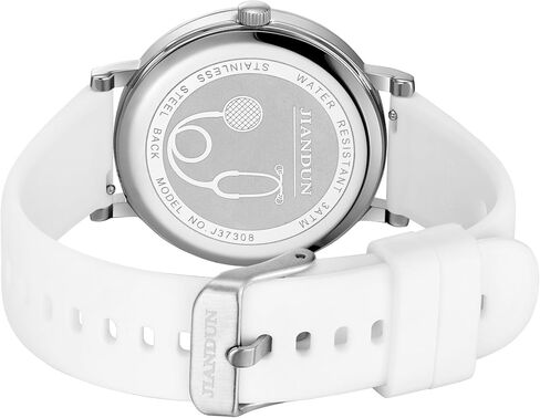 JIANDUN Waterproof Nurse Watch for Medical,Professionals,Students,Women Men, 24 Hour with Second Hand, Military Time Easy to Read Dial in Saudi Arabia