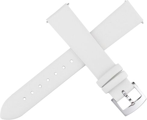 OTTOODY Leather Watch Bands Quick Release Watch Straps, Elegant & Ultra-Soft Top Grain Leather Watch Band for Women Men, Choice of Color & Width - 12mm 14mm 16mm 18mm 20mm 22mm for Watch & Smartwatch in Kuwait