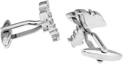 Doctor Caduceus Asclepius MD Physician Surgeon Nurse RN Medical Medicine Pair Cufflinks in Saudi Arabia