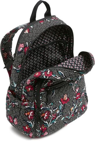 Vera Bradley Women's Cotton Campus Backpack, Pretty Posies, One Size in Saudi Arabia