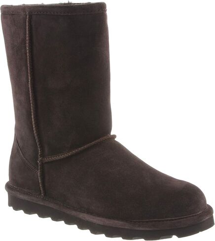 BEARPAW Youth Elle Short Boots | Classic Suede, Youth Slip-On Boot, Comfortable Winter Boot, Multiple Colors in Saudi Arabia