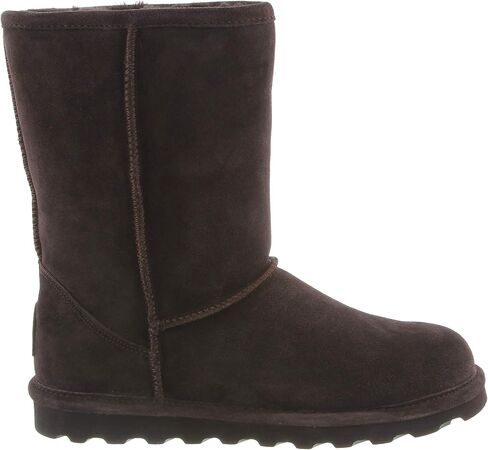 BEARPAW Youth Elle Short Boots | Classic Suede, Youth Slip-On Boot, Comfortable Winter Boot, Multiple Colors in Saudi Arabia