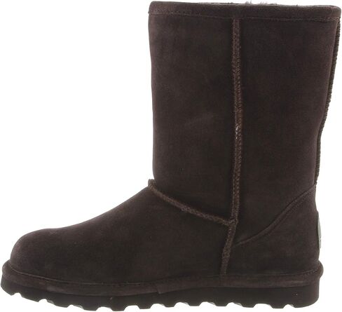 BEARPAW Youth Elle Short Boots | Classic Suede, Youth Slip-On Boot, Comfortable Winter Boot, Multiple Colors in Saudi Arabia