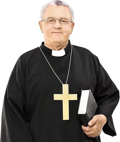 IvyRobes Tab Collar For Clergy Shirt (2-10 Pcs) in Saudi Arabia
