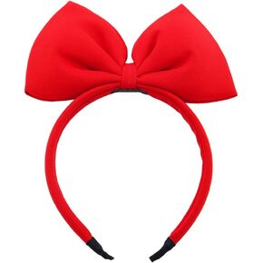 Bow Headband Big Bowknot Headband Hair Hoops Party Decoration Headdress Cosplay Costume Headwear Christmas Makeup Handmade Headpiece Hair Band Elastic Women Girls Kids Hair Accessories 1 Pack in Saudi Arabia