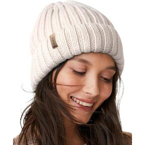 FURTALK Winter Hats for Women Fleece Lined Beanie Knit Chunky Womens Snow Cap