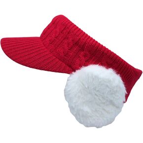 WITHMOONS Winter Warm Acrylic Visor Earflap Hat Windproof Cap JDV1300