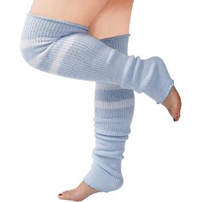 Plus Size Leg Warmers for Women, Long Knit Leg Warmers Over Knee Thigh High Sock in Kuwait