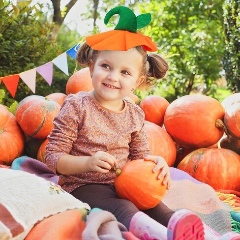 Farochy Halloween Pumpkin Headband Pumpkin Hats Headband Halloween Costume in Saudi Arabia