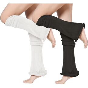 Women's Leg Warmers Fashion Knit Leg Warmers Long Leg Socks Cute Fashion