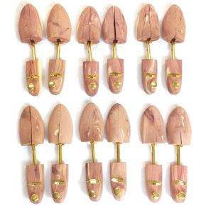Cedar Elements Little Wholesale Program - Split-Toe Cedar Shoe Trees - 6 Pairs (XXL)