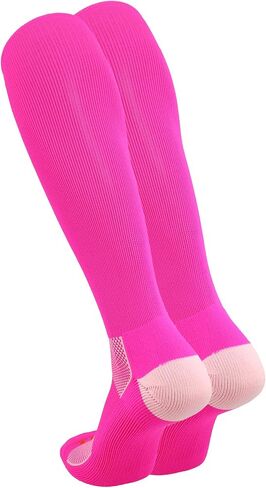 TCK Pink Football Socks - Pink Ribbon Awareness Over the Calf Socks in Kuwait