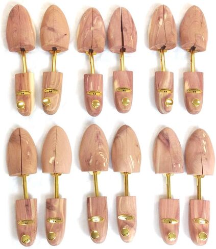 برنامج Cedar Elements Little Wholesale - أشجار أحذية سيدار ذات مقدمة مقسمة - 6 أزواج (L) in Kuwait