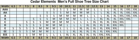 برنامج Cedar Elements Little Wholesale - أشجار أحذية سيدار ذات مقدمة مقسمة - 6 أزواج (L) in Kuwait