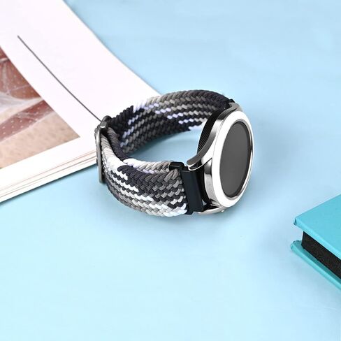 BISONSTRAP Nylon Watch Bands, Adjustable Braided Loop Straps for Men and Women, 16mm 18mm 19mm 20mm 22mm for Choice in Saudi Arabia