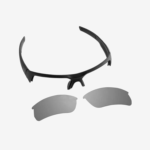 ماجبول نظارات شمسية تكتيكية باليستية للرجال والنساء من هيليكس، اطار اسود، عدسات بديلة، عدسات برونزية مستقطبة مع مراة زرقاء in Kuwait