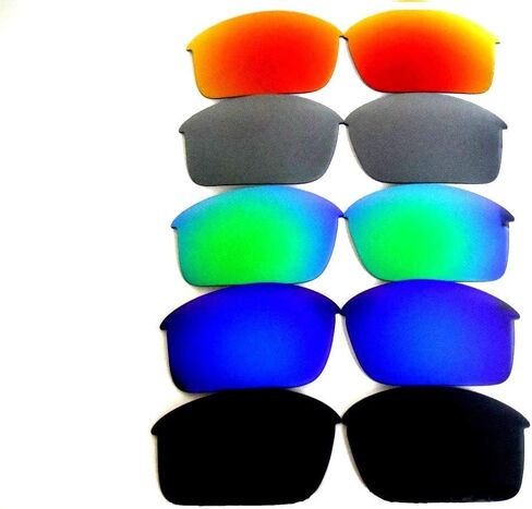 Galaxy Replacement Lenses For Oakley Bottle Rocket Sunglasses Black/Blue/Green/Silver/Red Polarized in Saudi Arabia