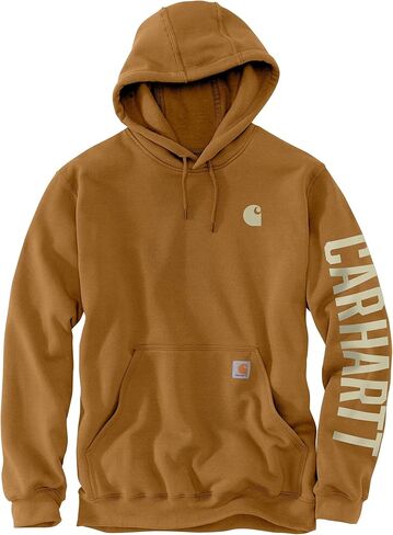 Carhartt Men's Rain Defender Loose Fit Midweight C Graphic Sweatshirt in Saudi Arabia