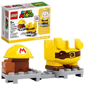 LEGO Super Mario Builder Mario Power-Up Pack 71373 Building Kit, Fun Gift for Kids to Power Up The Mario Figure in The Adventures with Mario Starter Course (71360) Playset (10 Pieces) in Kuwait