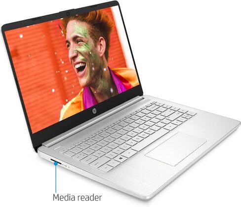 أحدث كمبيوتر محمول HP 14 لعام 2022، شاشة HD IPS مقاس 14 بوصة، معالج AMD Ryzen 3 3250U، رسومات AMD Radeon، ذاكرة الوصول العشوائي 32 جيجابايت، 1 تيرابايت SSD، USB من النوع C، HDMI، عمر بطارية طويل يصل إلى 10 ساعات، Windows 11 + قطعة قماش من الألياف الدقيقة in Kuwait