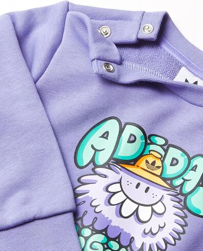 adidas Originals baby-boys Originals X Kevin Lyons Crew Set in Kuwait