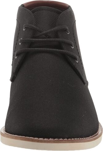 Calvin Klein Men's ALORY Chukka Boot, Black/Tan, 9 in Saudi Arabia