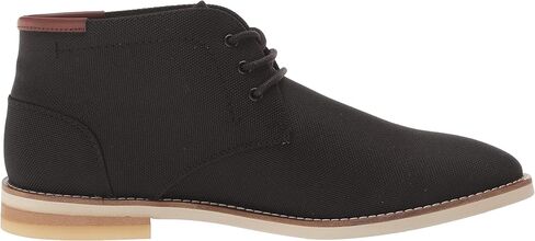 Calvin Klein Men's ALORY Chukka Boot, Black/Tan, 9 in Saudi Arabia