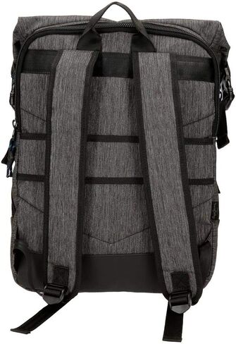Pepe Jeans Lapel Backpack, Grey in Saudi Arabia