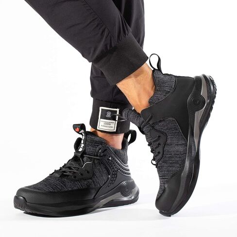 SYLPHID Steel Toe Boots for Men Safety Shoes for Women Work Sneakers Slip Resistant in Kuwait