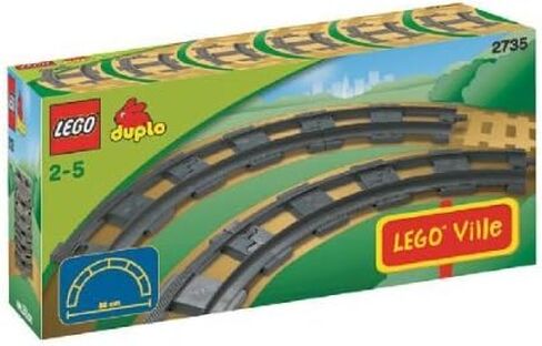 LEGO Duplo LEGOVille Curved Rails (2735) in Saudi Arabia