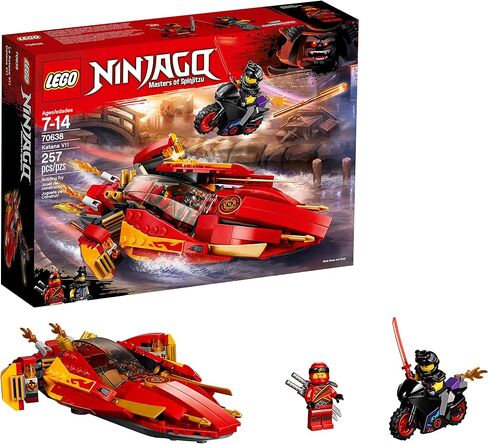 LEGO NINJAGO Katana V11 70638 Building Kit (257 Pieces) (Discontinued by Manufacturer) in Saudi Arabia