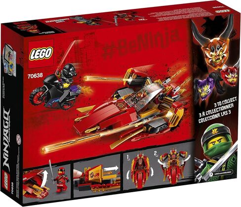 LEGO NINJAGO Katana V11 70638 Building Kit (257 Pieces) (Discontinued by Manufacturer) in Saudi Arabia