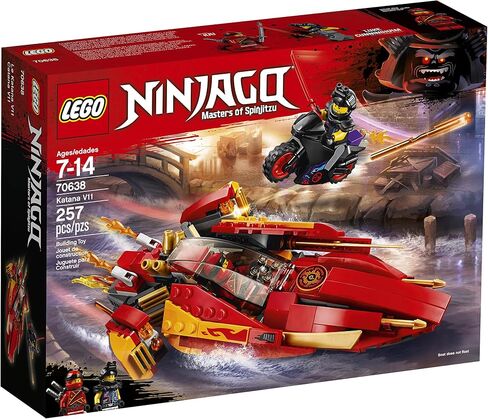 LEGO NINJAGO Katana V11 70638 Building Kit (257 Pieces) (Discontinued by Manufacturer) in Saudi Arabia
