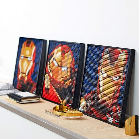 LEGO Art Marvel Studios Iron Man 31199 Building Kit for Adults; A Creative Wall Art Set Featuring Iron Man That Makes an Awesome Gift (3,167 Pieces) in Saudi Arabia