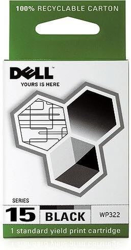 Dell Computer WP322 15 Standard Capacity Black Ink Cartridge for V105 in Saudi Arabia