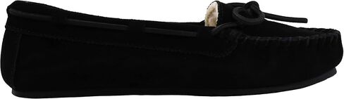 Clarks Women's Suede Moccasin Indoor and Outdoor Slipper in Saudi Arabia
