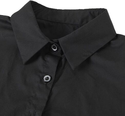 Evelin LEE OL Women's Solid Color Dickey Half Shirt Detachable False Collar in Saudi Arabia